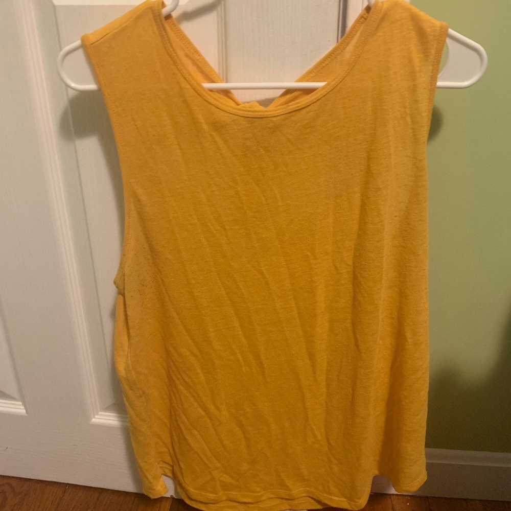 Yellow Blouse Tank